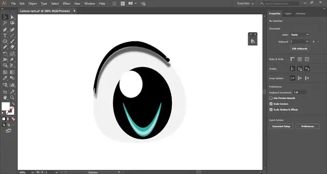 Vector Cartoon Eyes in Adobe Illustrator - Adobe Tutorial