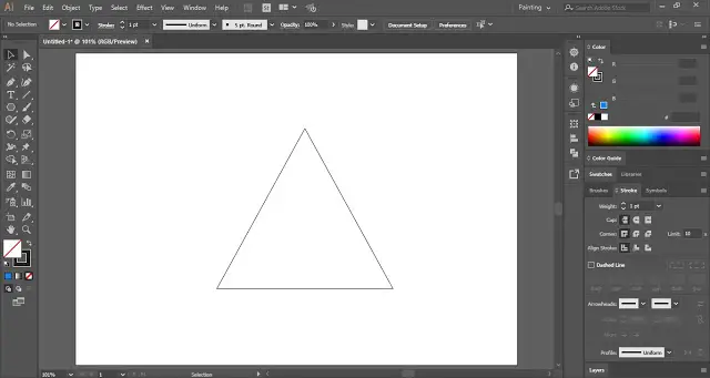 Draw a Triangle