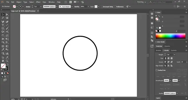 draw a circle