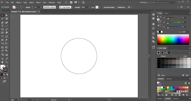 Circular Progress Bar in Adobe Illustrator