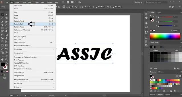 3D Text in Adobe Illustrator