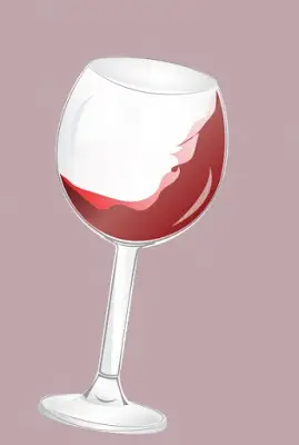 3D Wine Glass in Adobe Illustrator