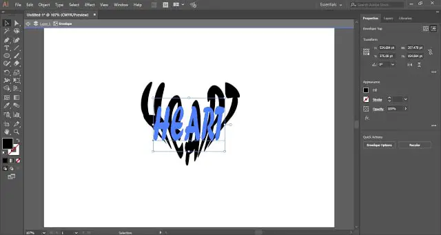 Wrap Text in Shape in Adobe Illustrator