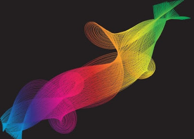 Spectrum Ribbons in Adobe Illustrator