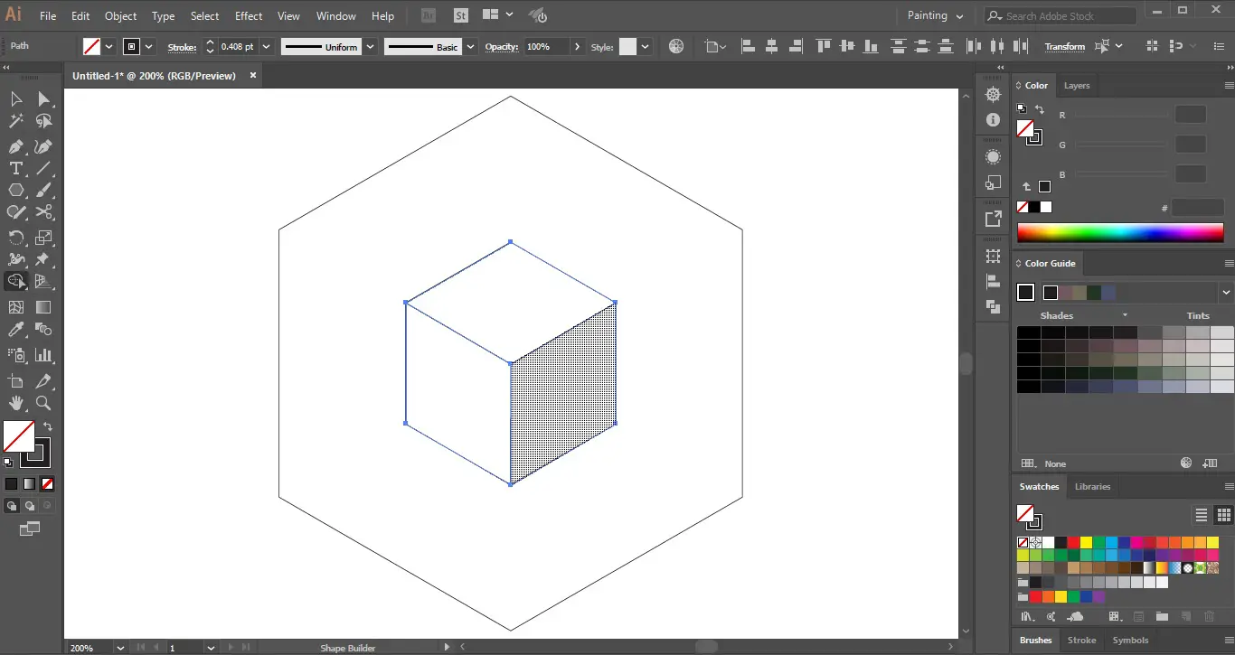 illustrator cube download