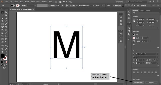 3D letter in Adobe Illustrator - Adobe Tutorial