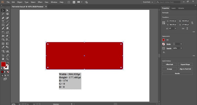 Flat vector