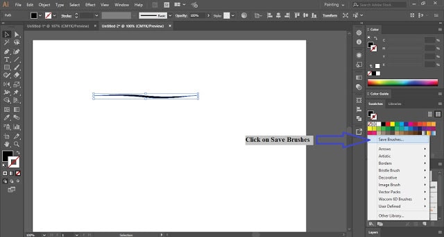 Custom Art Brush In Adobe Illustrator Adobe Tutorial