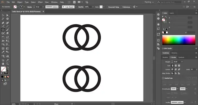How to create Celtic Knots in Adobe Illustrator?