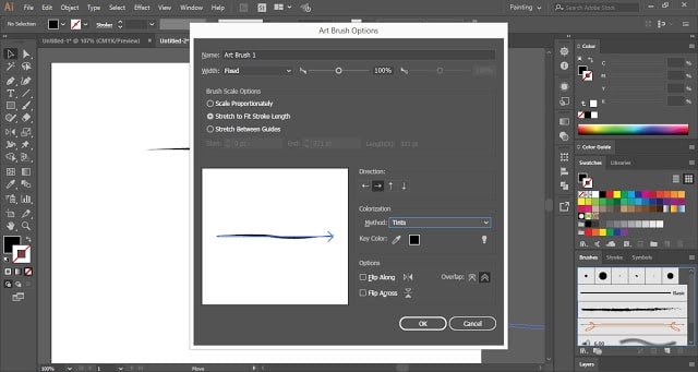 Custom Art Brush In Adobe Illustrator Adobe Tutorial