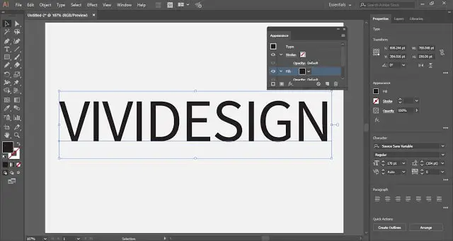 Hatched Drop Shadow Text Effect in Adobe Illustrator