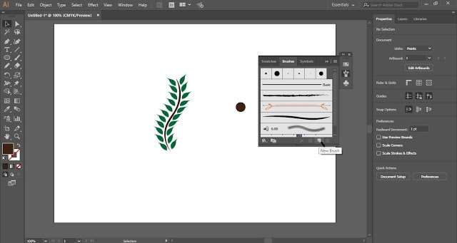 Pattern Brush In Adobe Illustrator Adobe Tutorial