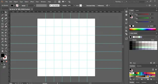 How to create Op Art in Adobe Illustrator?