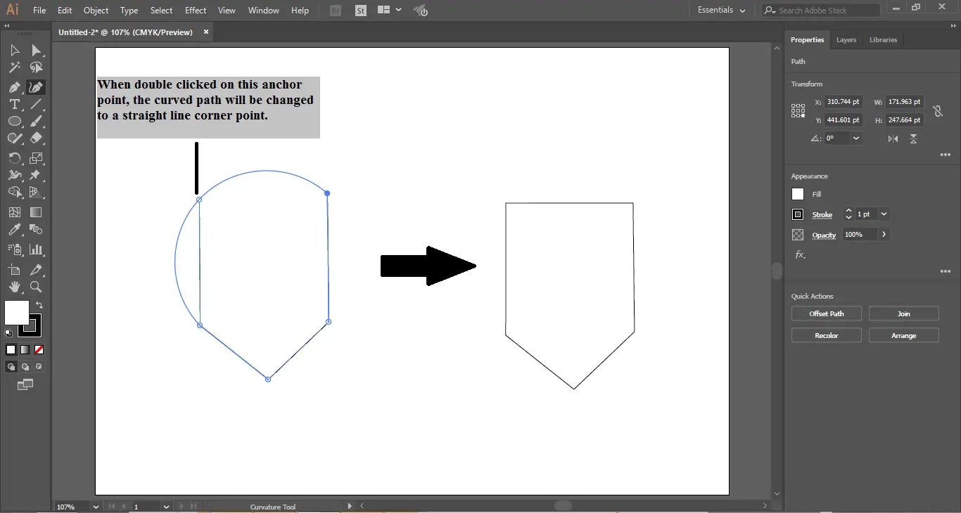 Curvature Tool In Adobe Illustrator Adobe Tutorial