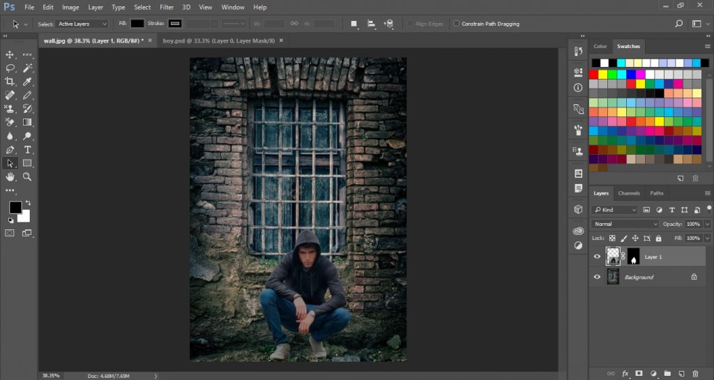 Match Color in Photoshop