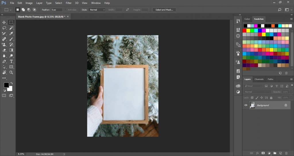 Create a new document