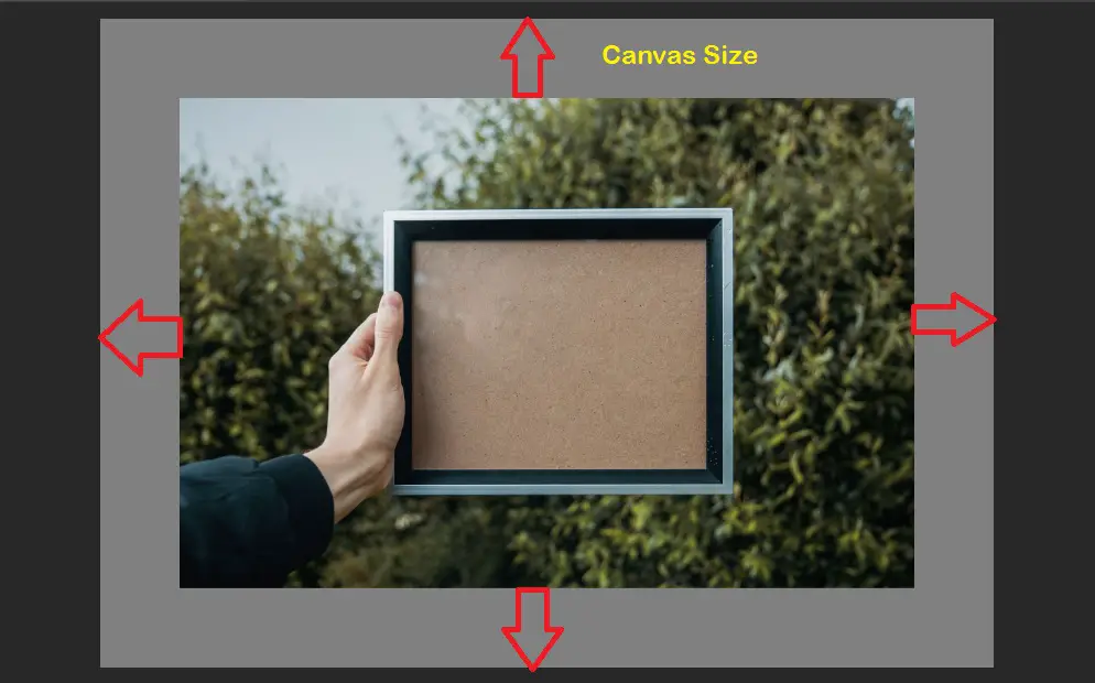 Canvas Size in Photoshop
