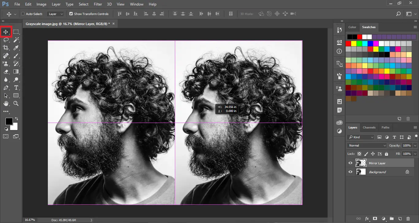 how-to-mirror-image-in-photoshop-adobe-tutorial