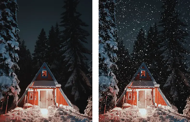 Photoshop Snow Effect