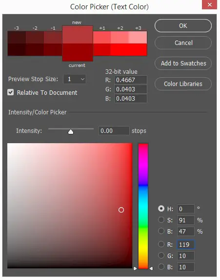 Change the fill color of top layer