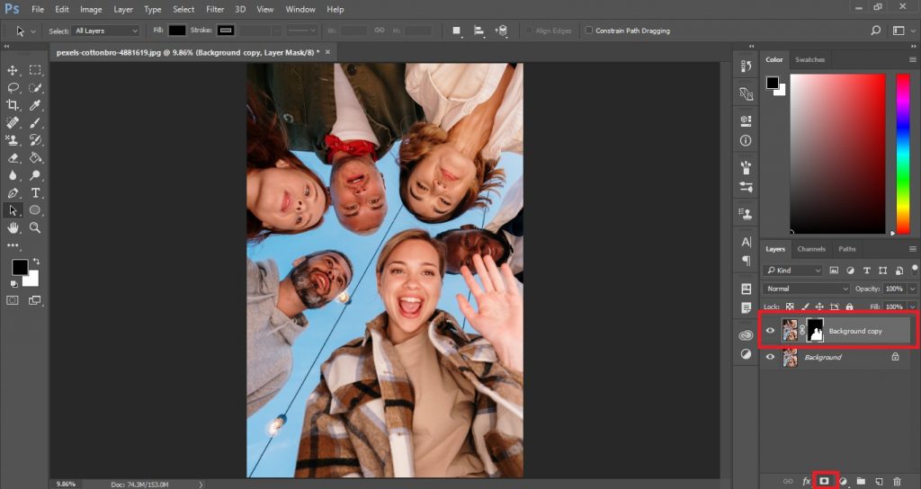 Add Layer Mask