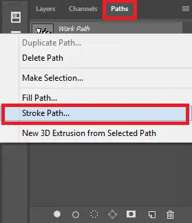 Select Stroke Path