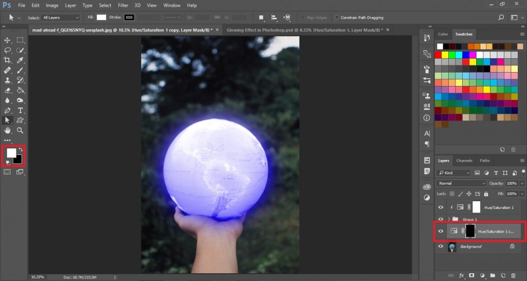 Glowing Effect in Photoshop