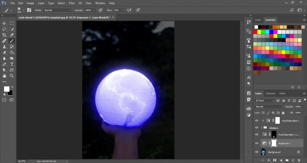 Glowing Effect in Photoshop